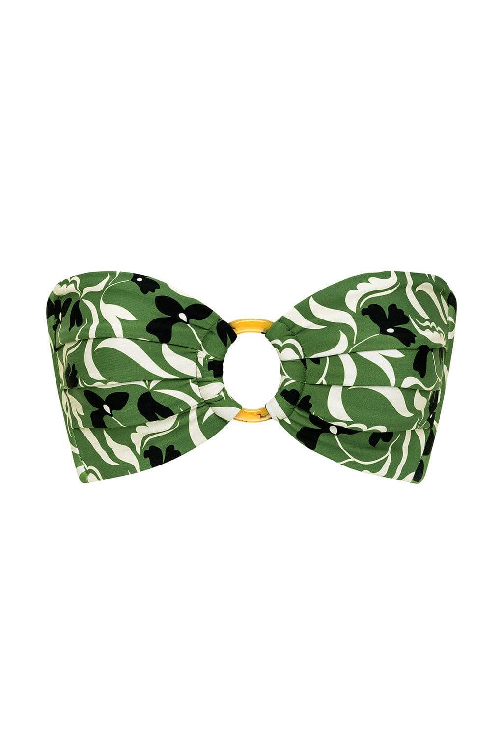 Veronica Floral Tori Ties Bandeau Bikini Top - Image 2