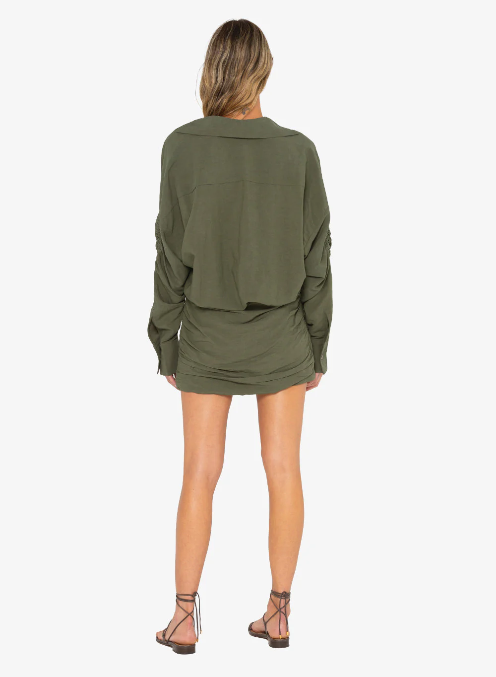 Vivie Dress - Olive - Image 5