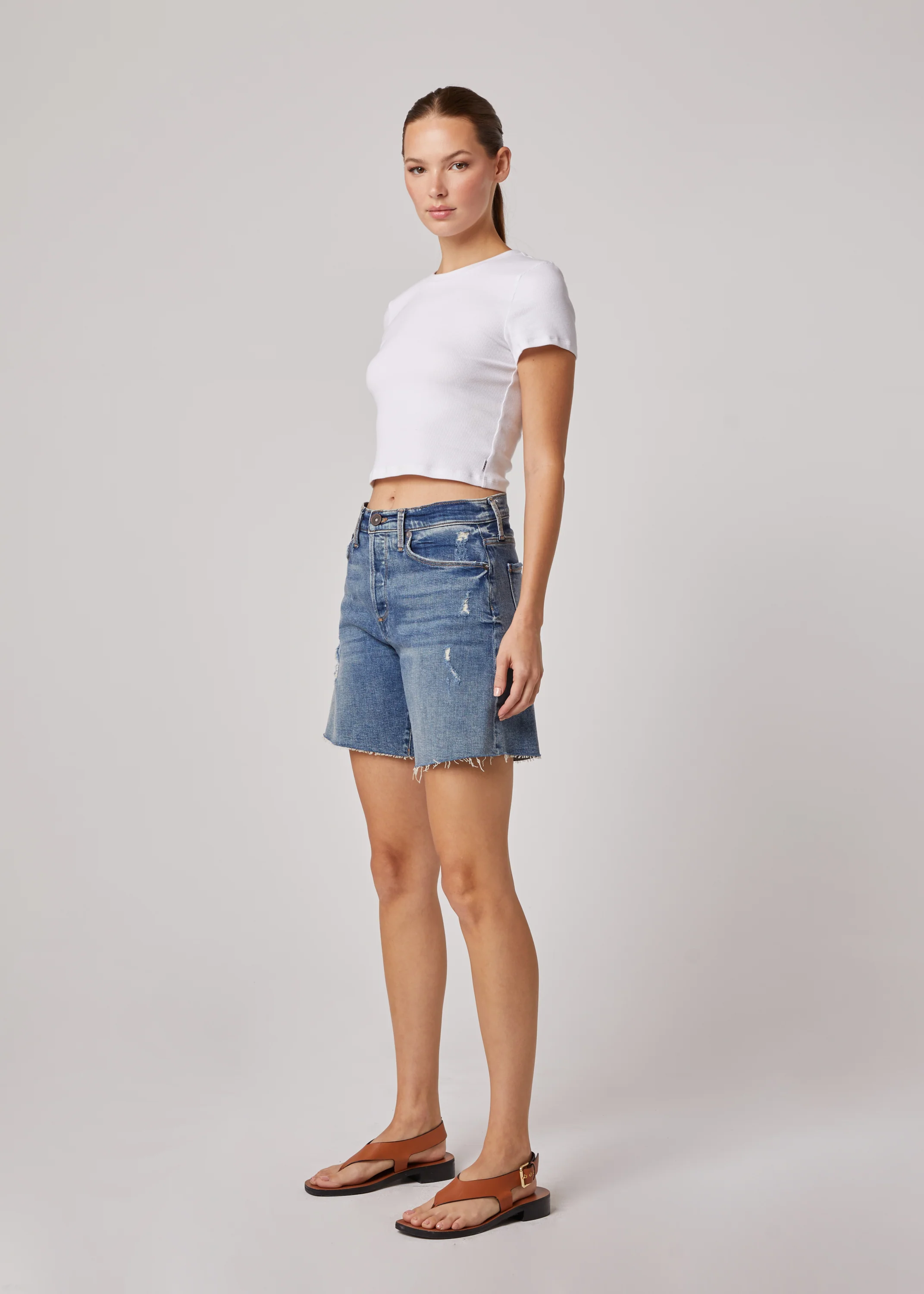 Walter High Rise Short - Medium Carnaby - Image 2