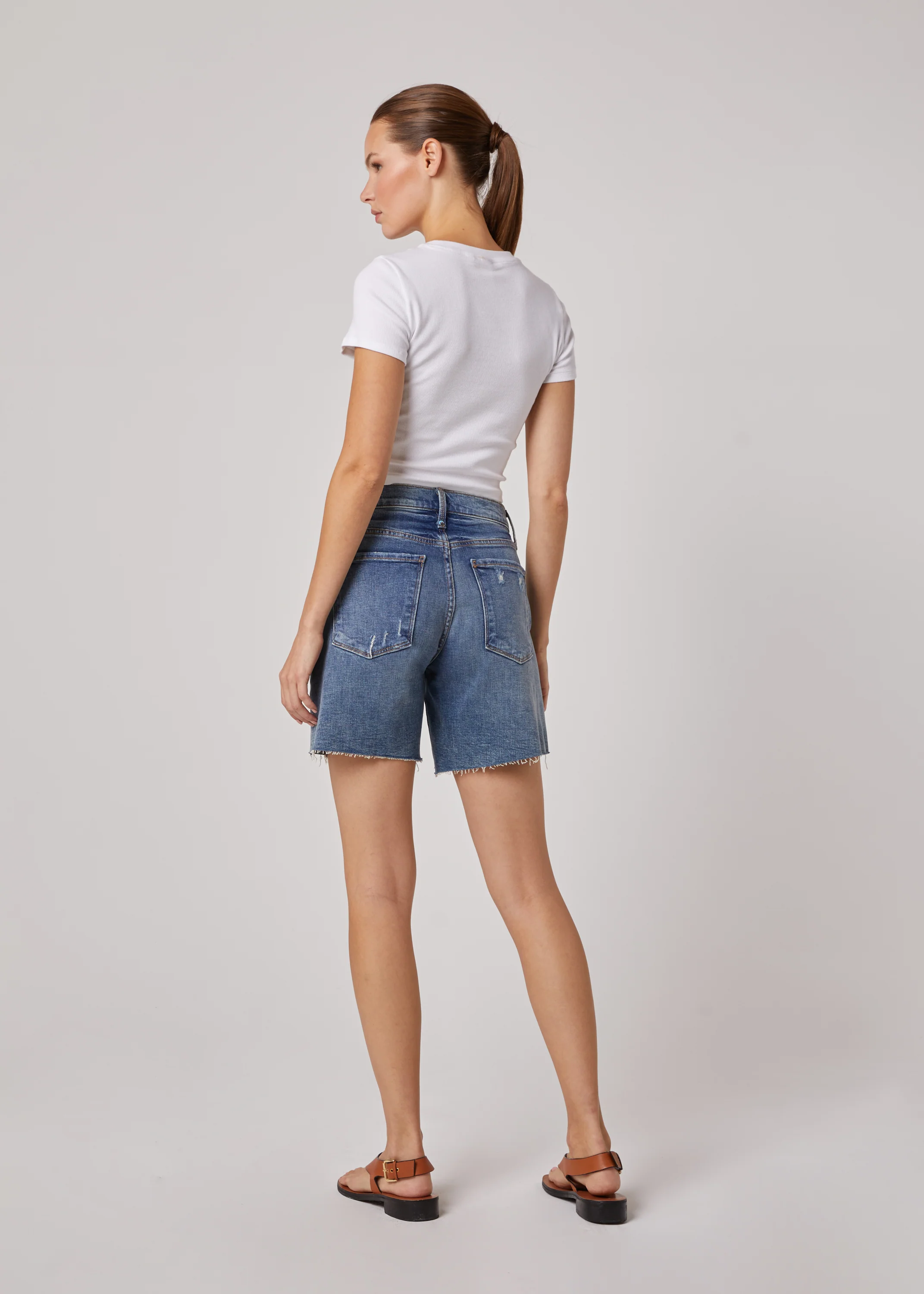 Walter High Rise Short - Medium Carnaby - Image 3