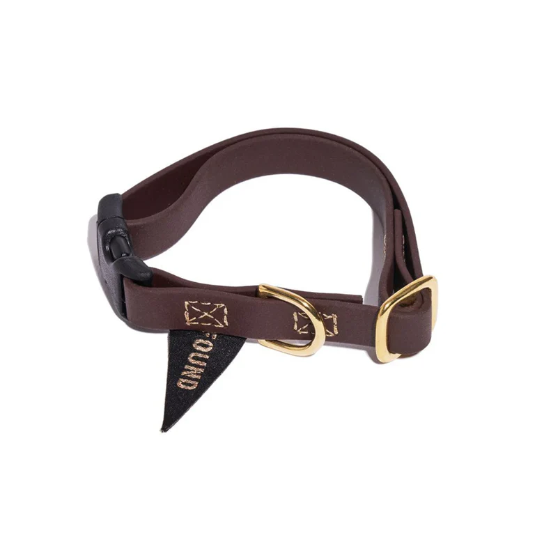 Water Resistant Cat & Dog Collar - Brown