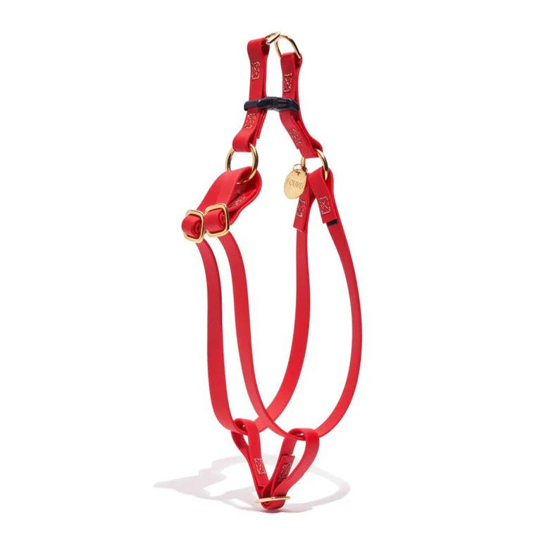 Water Resistant Cat & Dog Harness - Red