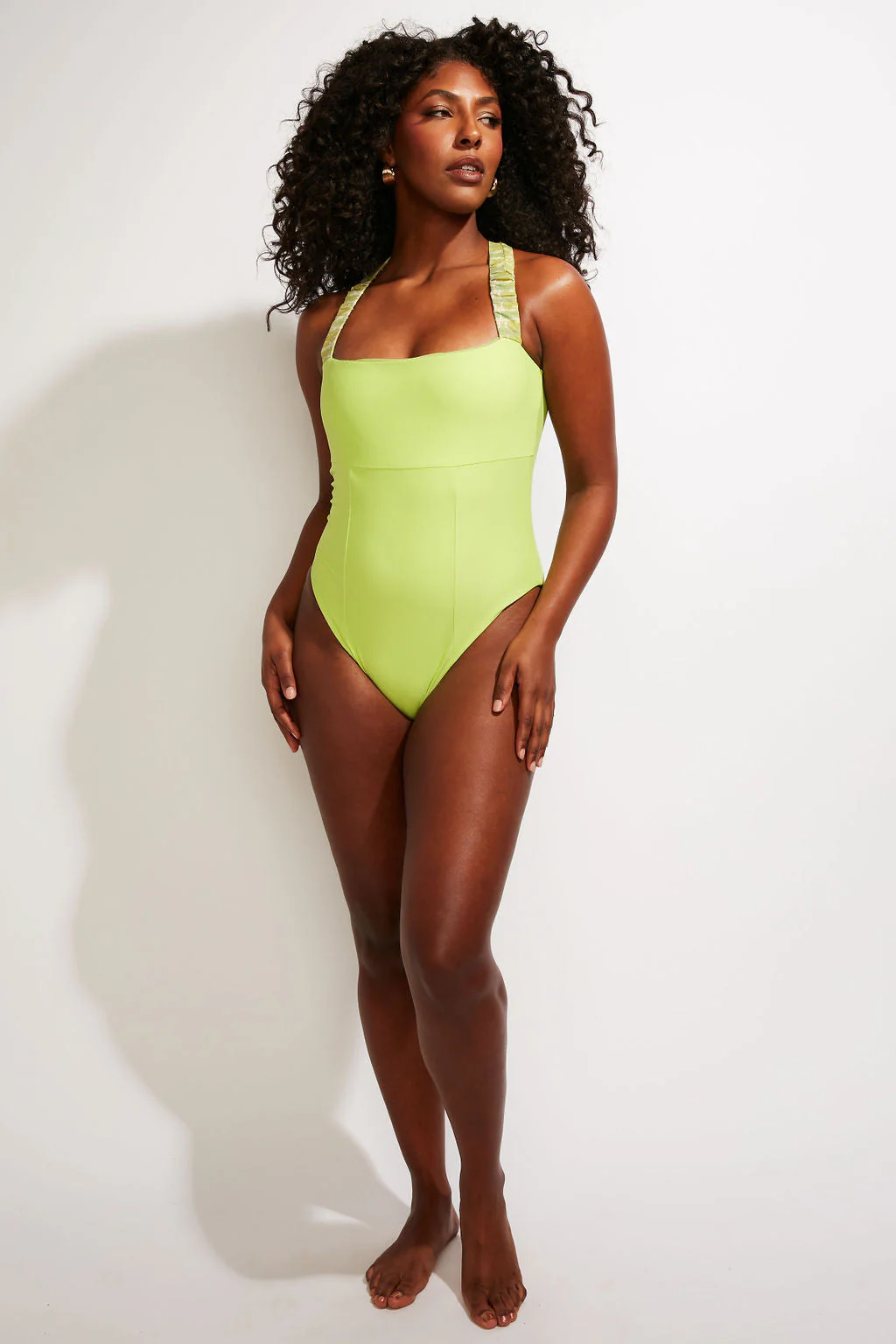 Wave One Piece II - Lime - Image 3