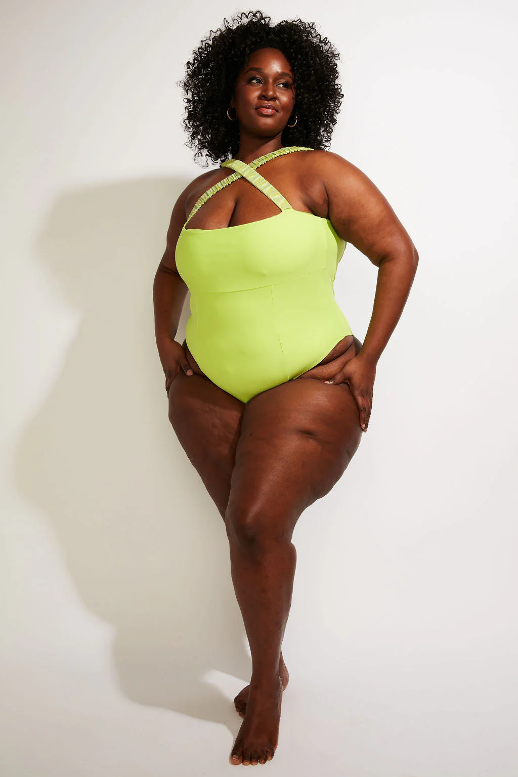 Wave One Piece II - Lime - Image 6