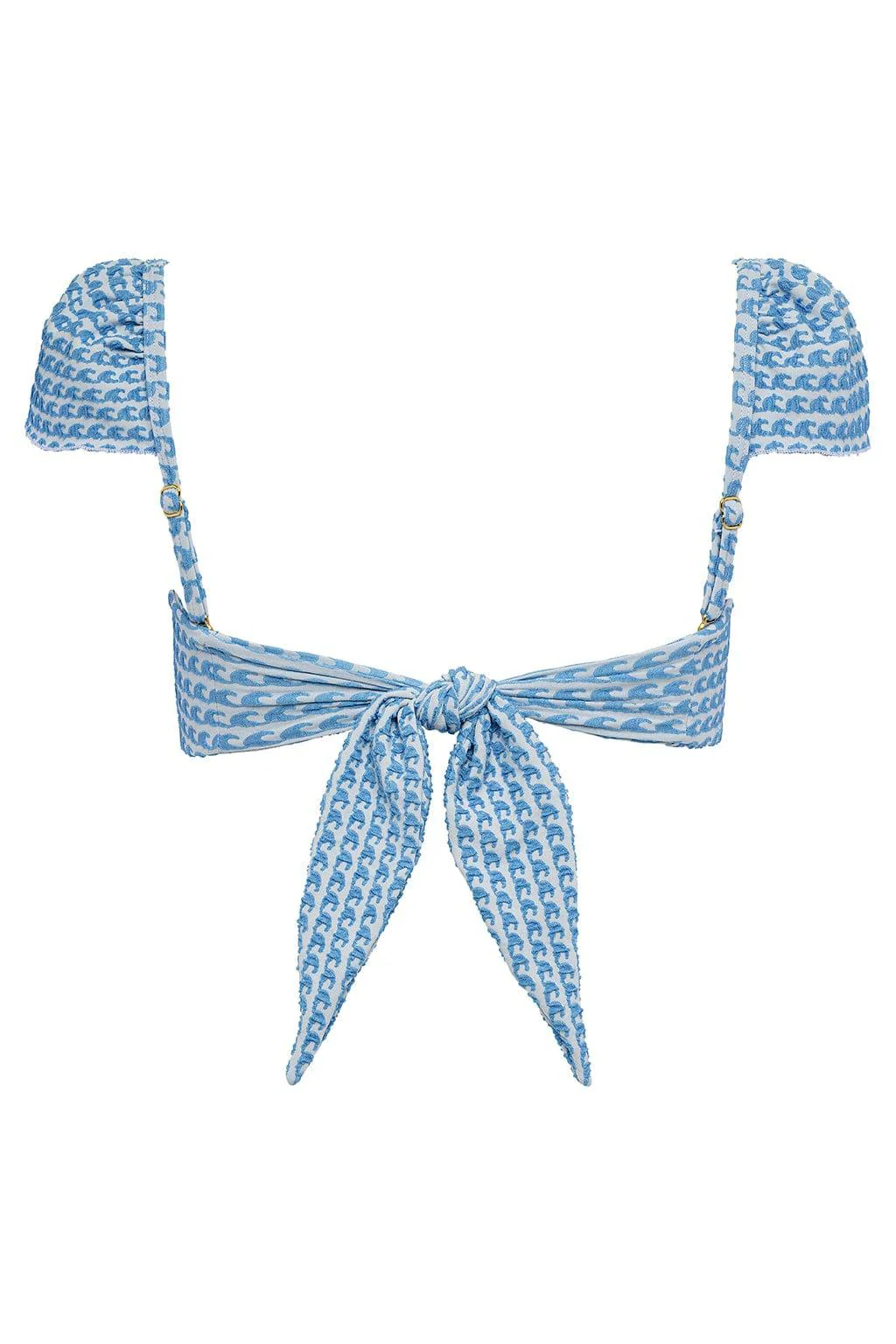 Wave Repeat Cabana Bikini Top - Image 3