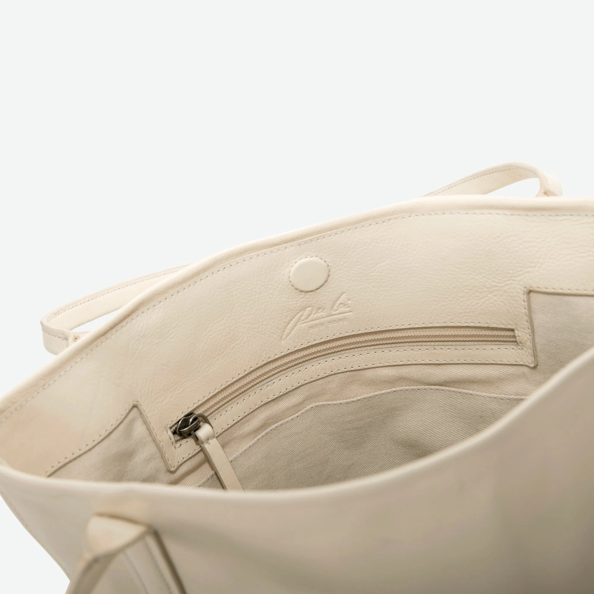 Waverly Bucket Tote - Crema - Image 6