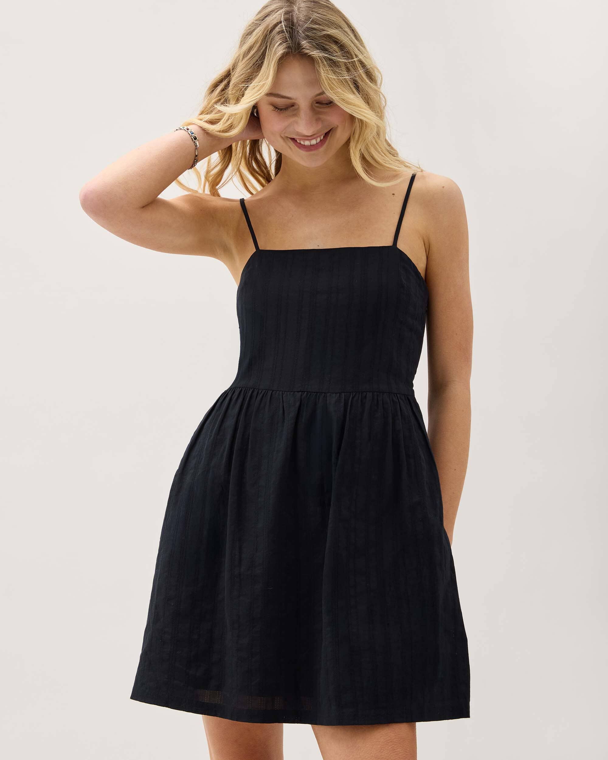 Cardiff Mini Dress - Black