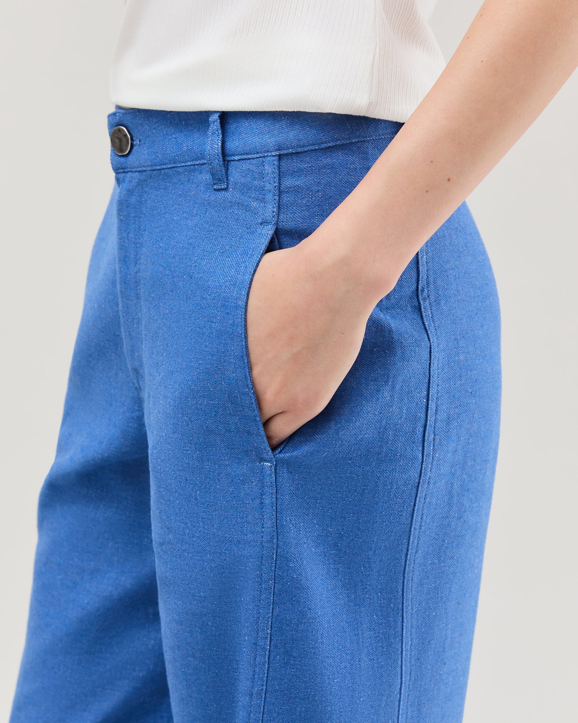 Roma Work Pant - True Blue - Image 5