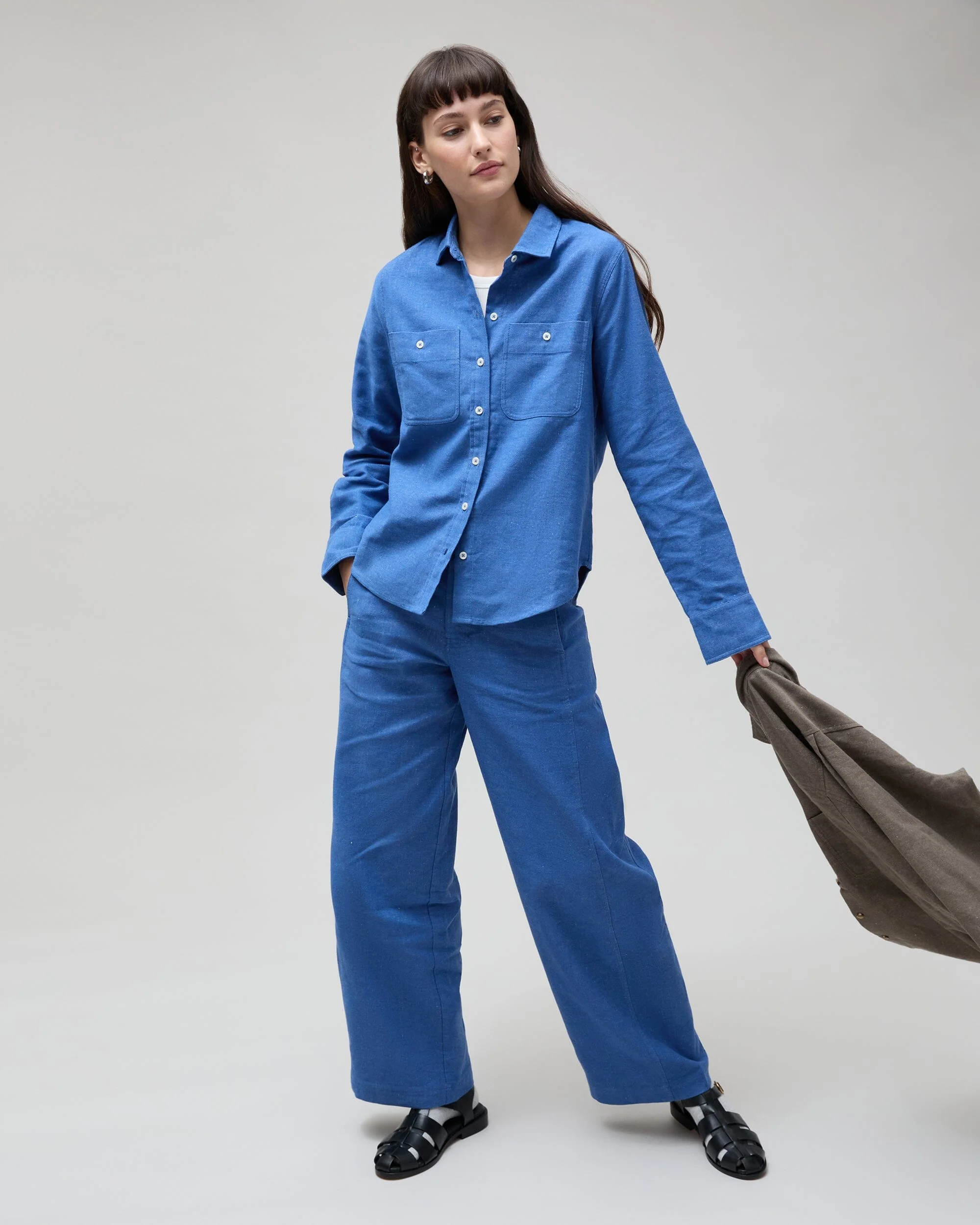 Roma Work Pant - True Blue - Image 6