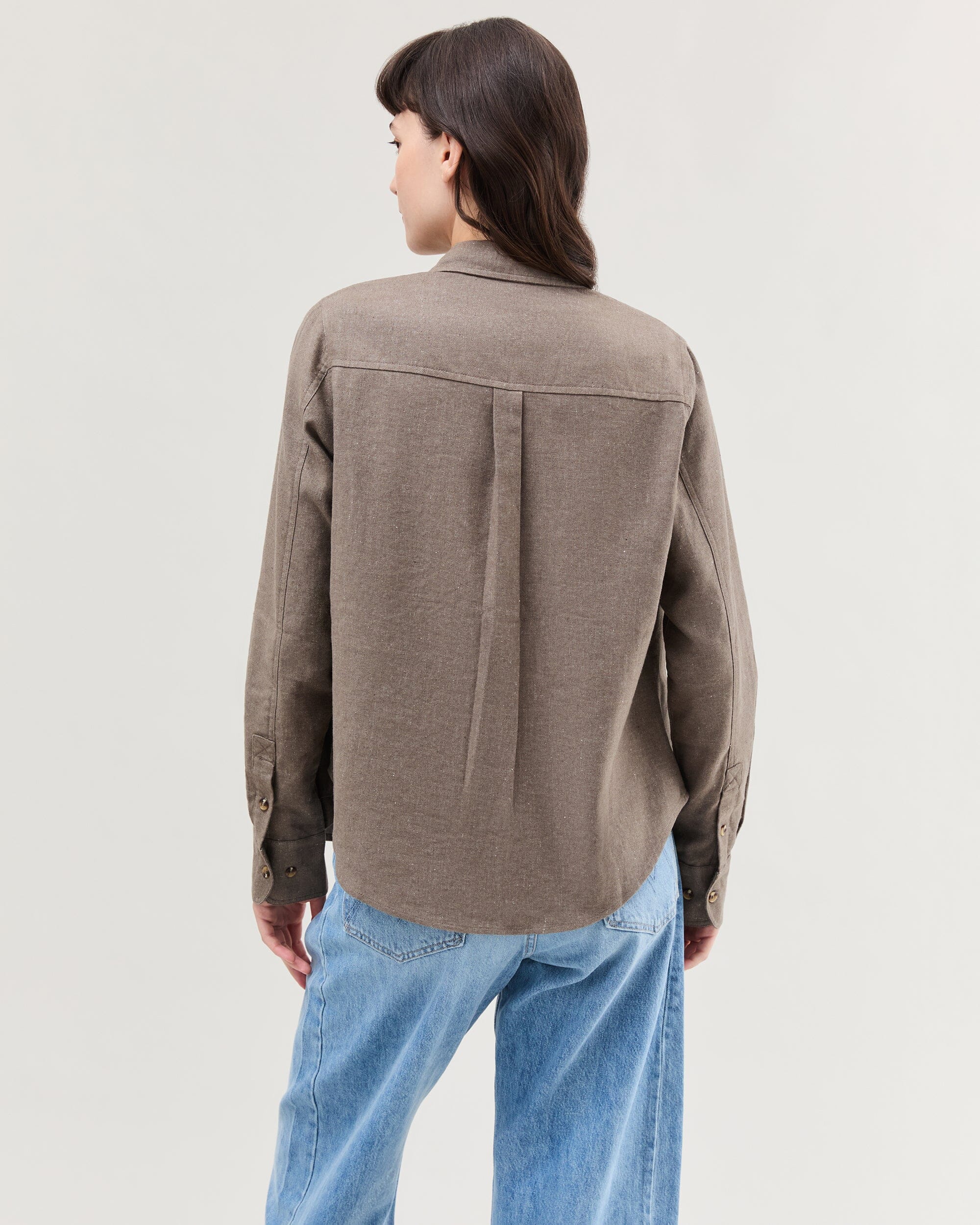 Roma Work Shirt - Porcini - Image 4