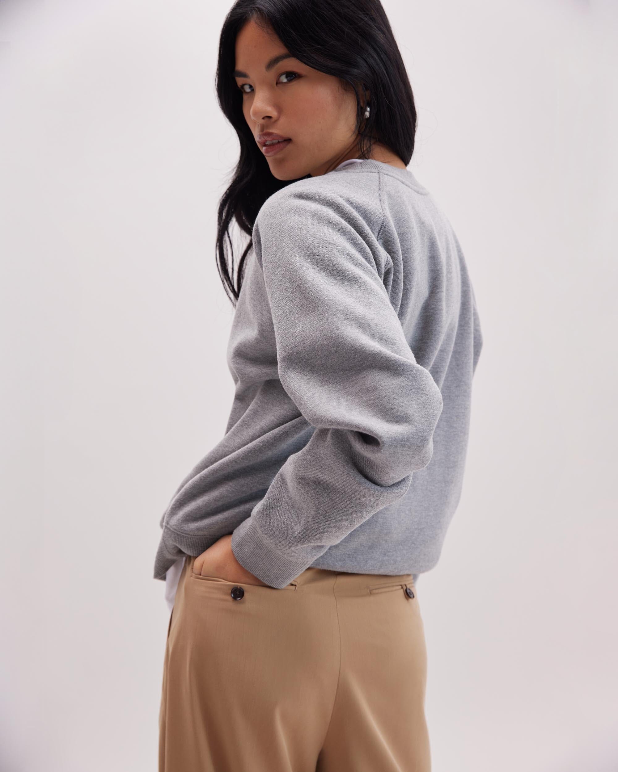 Womens Sophia Fluid Wide Leg Trouser - Khaki - Image 6